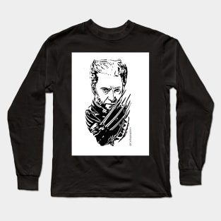 Wolverine tattoo design Long Sleeve T-Shirt